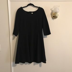 Quilted Little Black Dress